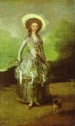 Francisco Jose de Goya The Marquesa de Pontejos Spain oil painting artist